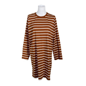 Unisex Nanso - Trikotaažist kleit, suurus 40 - Oranž (1)