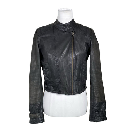 Unisex Lindex - Nahktagi, suurus 36 - Must ()