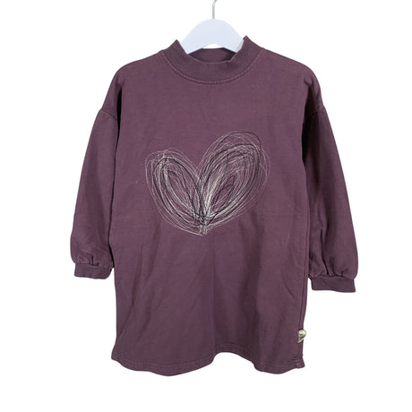 Unisex POMPdeLUX - Dressikangast kleit, suurus 104 - 110 - Veinipunane ()