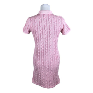 Unisex Polo Ralph Lauren - Kootud kleit, suurus 38 - Heleroosa (2)