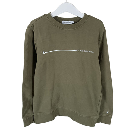 Unisex Calvin Klein Jeans - Dressikangast pluus, suurus 134 - 140 - Roheline ()