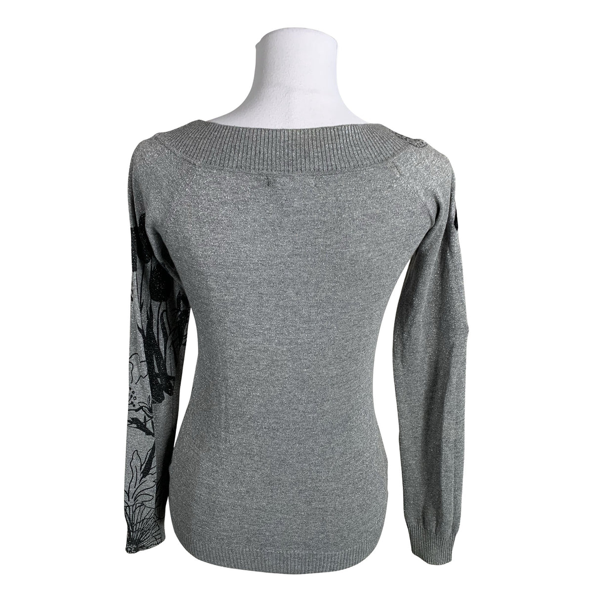 Unisex Desigual - Kampsun, suurus 34 - Hall (2)