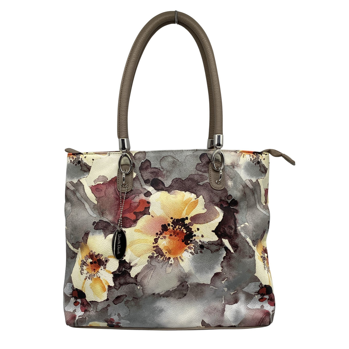 Unisex Daniele Donati - Käekott, suurus Midi - Beige (1)