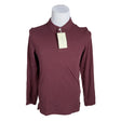 Unisex Pier One - Polosärk, suurus M - Veinipunane ()