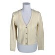 Unisex Tintoretto - Kardigan, suurus 36 - Looduslik valge ()