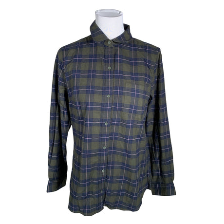 Unisex Banana Republic - Flanellsärk, suurus 38 - Roheline ()