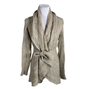 Unisex Jackpot - Kardigan, suurus 38 - Beige (1)