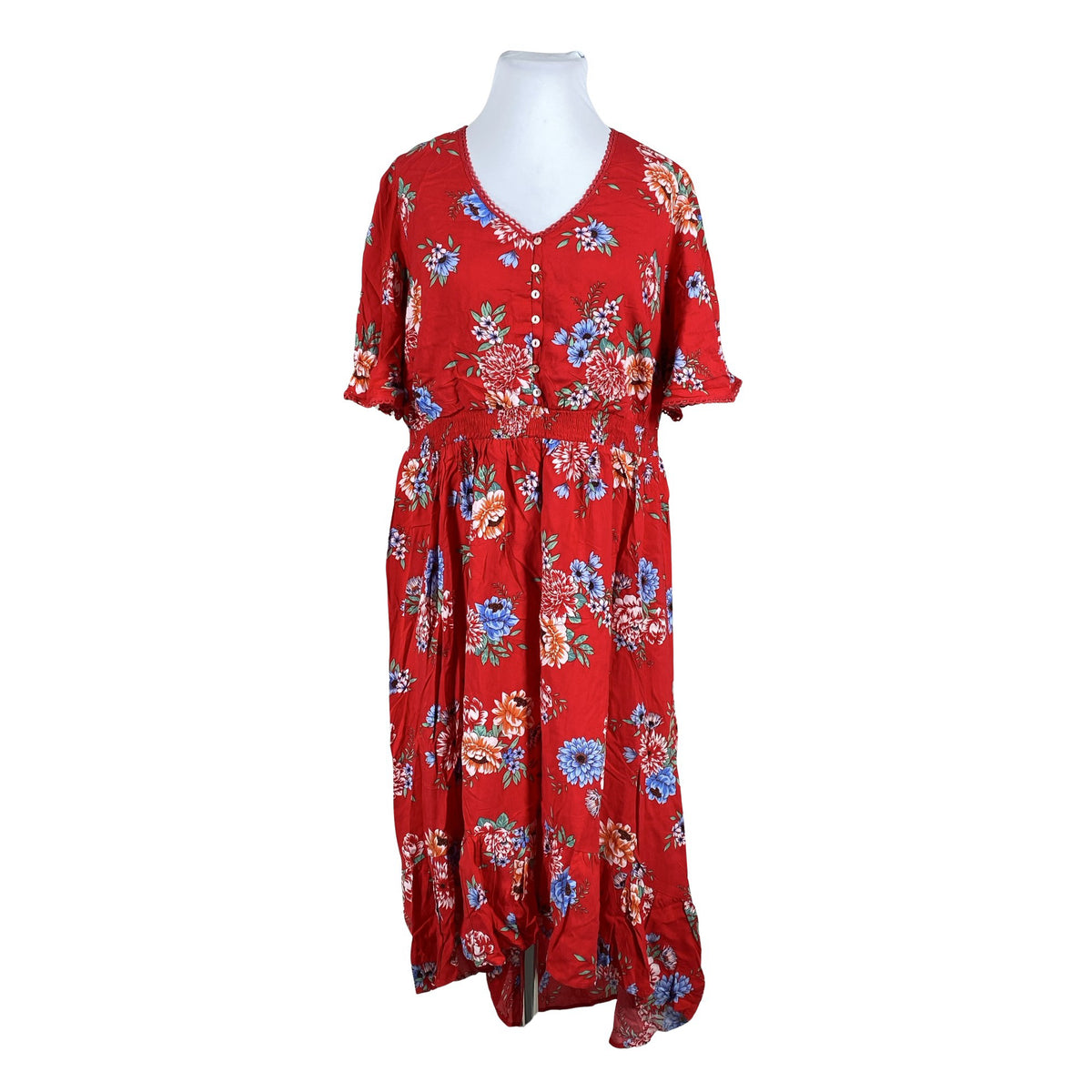 Unisex Yours - Mitteveniv kleit, suurus 50 - Punane (1)
