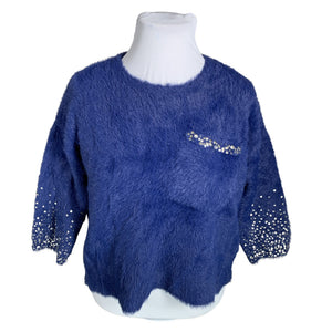 Unisex Cristina Paris - Kampsun, suurus 44 - Sinine (1)
