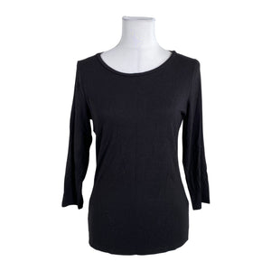 Unisex Lindex - Trikotaažist pluus, suurus 36 - Must (1)