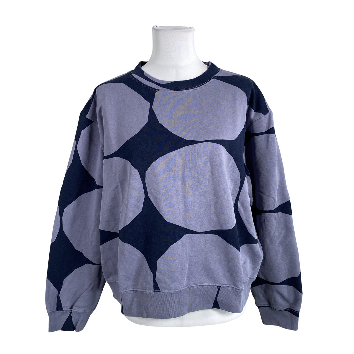 Unisex Marimekko - Dressikangast pluus, suurus 40 - Sinine (1)