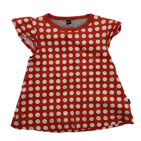 Unisex Ristomatti Ratia - Trikotaažist kleit, suurus 80 - 86 - Punane ()