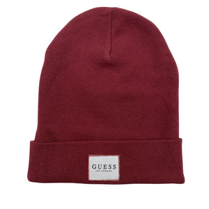 Unisex Guess - Talvemüts, suurus 54 - 56 cm - Veinipunane (1)