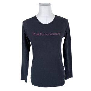 Unisex Peak Performance - Trikotaažist pluus, suurus 36 - Must (1)