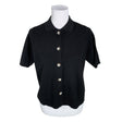 Unisex Davida - Kardigan, suurus 36 - Must ()