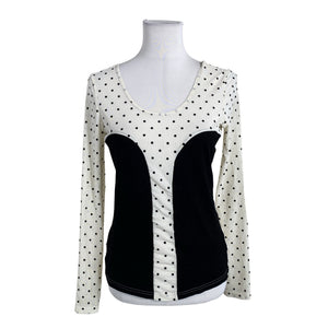 Unisex R/H Studio - Trikotaažist pluus, suurus 40 - Valge (1)