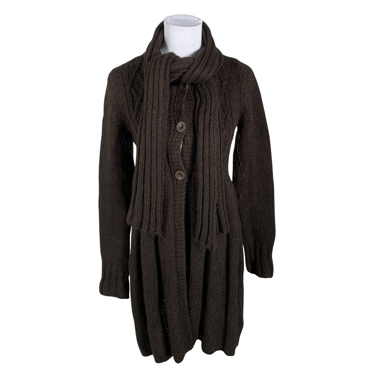 Unisex Fornarina - Kardigan, suurus 34 - Pruun (1)