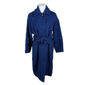 Unisex InWear - Villane mantel, suurus 34 - Sinine (1)