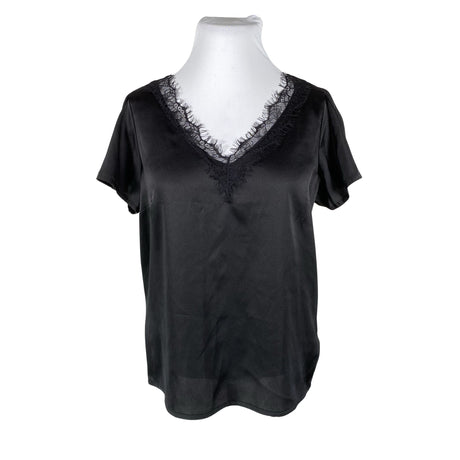 Unisex Lipsy London - Lühikeste käistega pluus, suurus 44 - Must ()