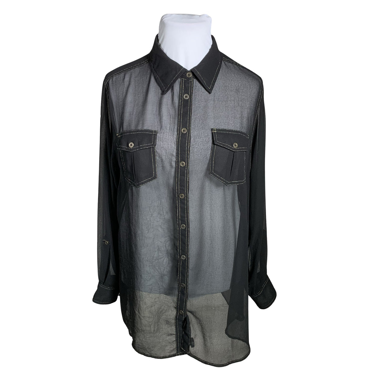 Unisex Gina Benotti - Pluus, suurus 48 - Must (1)
