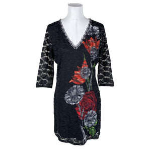 Unisex Desigual - Trikotaažist kleit, suurus 40 - Must (1)