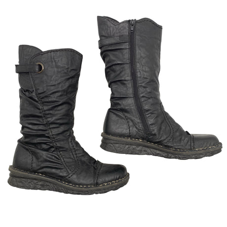 Unisex Rieker - Saapad, suurus 39 - Must ()