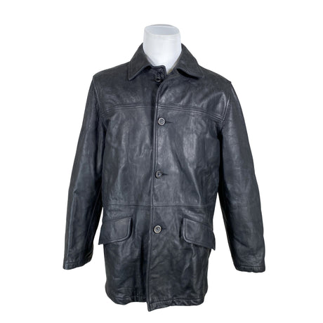Unisex Marlboro Classics - Nahktagi, suurus L - Must ()