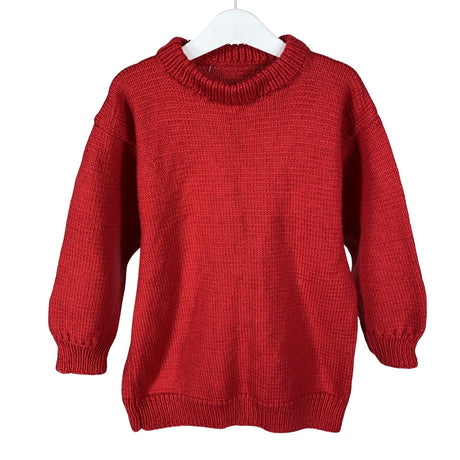 Unisex Handmade - Kampsun, suurus 134 - 140 - Punane ()