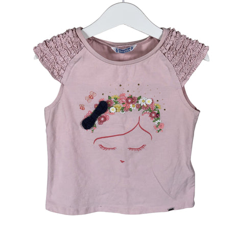 Unisex Mayoral - T-särk, suurus 110 - 116 - Heleroosa ()