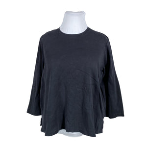 Unisex Nanso - Trikotaažist pluus, suurus 44 - Must (1)