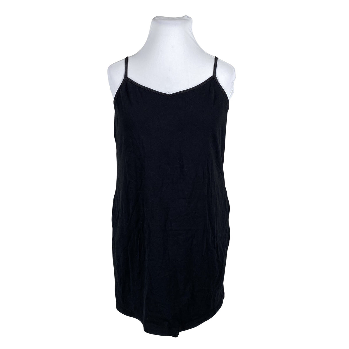 Unisex Zizzi - Trikotaažist kleit, suurus 44 - Must (1)