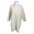 Unisex NOSH - Trikotaažist kleit, suurus 44 - Valge ()