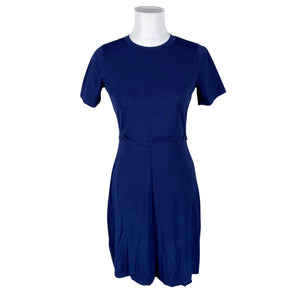 Unisex Tahari - Kootud kleit, suurus 38 - Sinine (1)
