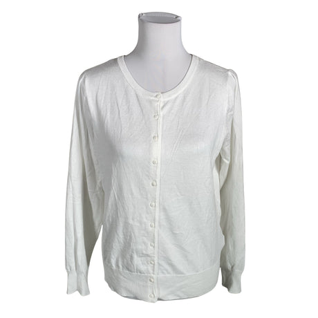 Unisex Fransa - Kardigan, suurus 40 - Valge ()