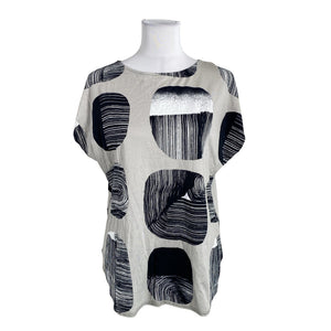 Unisex Nanso - T-särk, suurus 38 - Hall (1)
