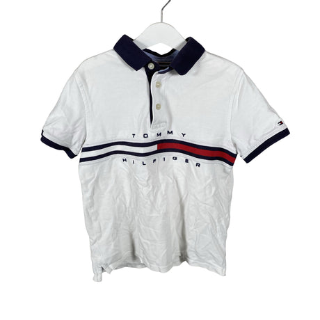 Unisex Tommy Hilfiger - Polosärk, suurus 122 - 128 - Valge ()