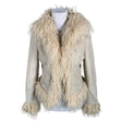 Unisex Urban Outfitters - Nahktagi, suurus 36 - Beige ()