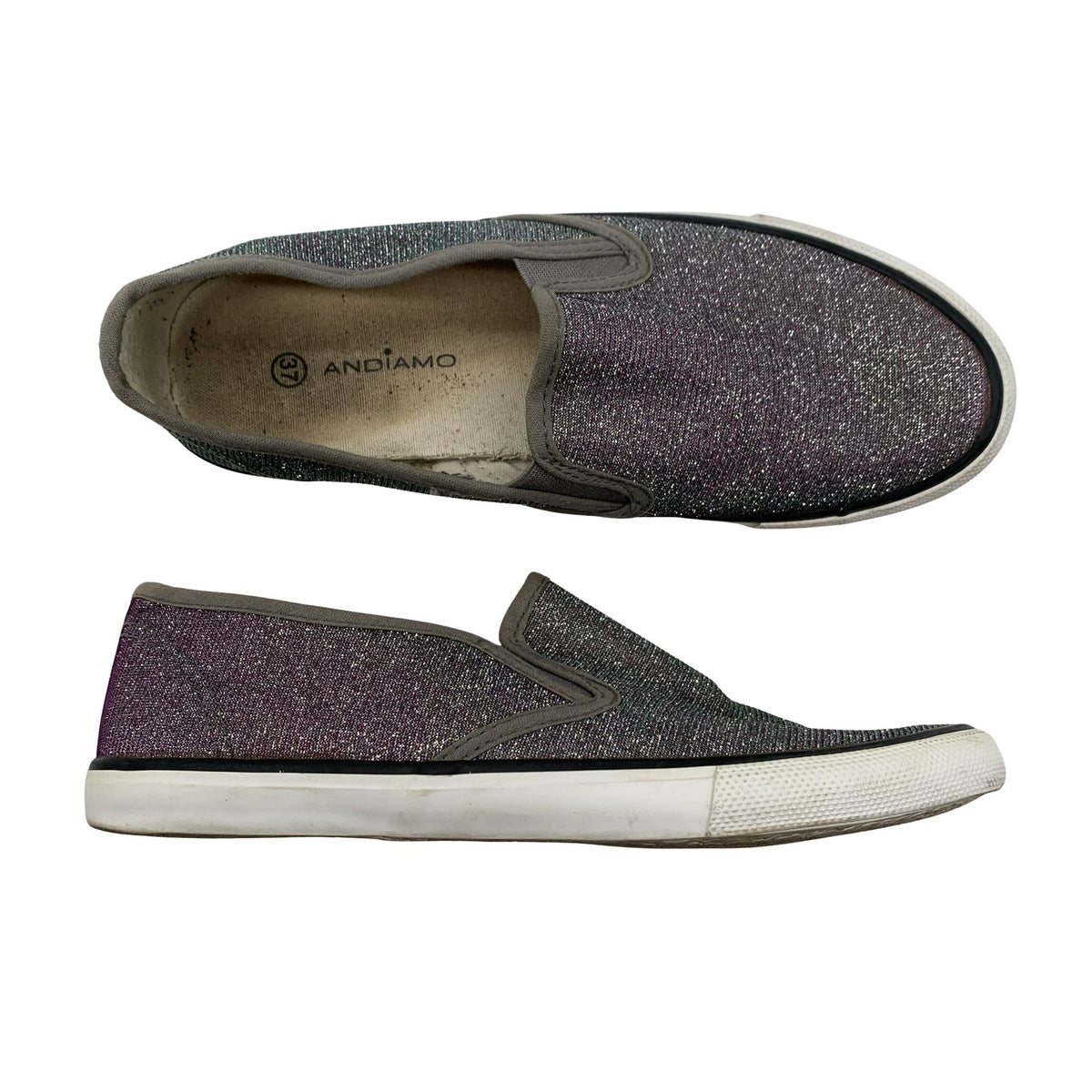 Unisex Andiamo - Mokassiinid, suurus 37 - Hall (1)