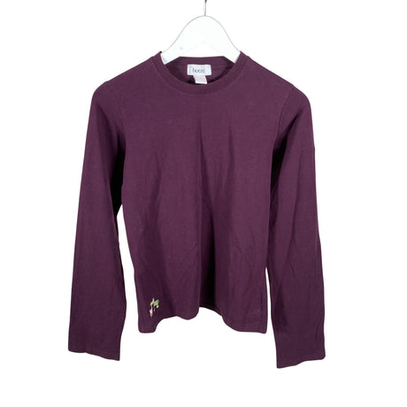 Unisex Horze - Trikotaažist pluus, suurus 158 - 164 - Lilla ()
