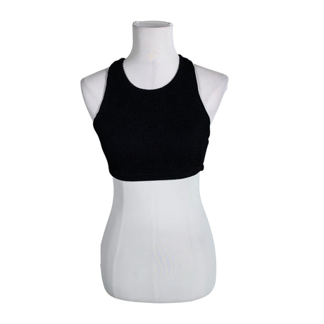 Unisex Samsoe&Samsoe - Trikotaažist topp, suurus 32 - Must ()