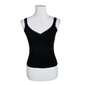 Unisex Brandy Melville - Trikotaažist topp, suurus 34 - Must (1)