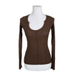 Unisex Skims - Trikotaažist pluus, suurus 32 - Pruun ()
