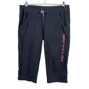 Unisex Esprit - Dressikangast poolpikad püksid, suurus 46 - Must (1)