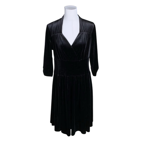 Unisex Collectif - Mitteveniv kleit, suurus 40 - Must ()