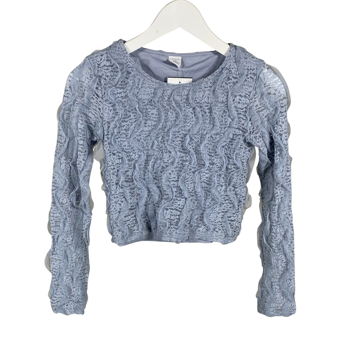 Unisex Lindex - Pluus, suurus 158 - 164 - Helesinine (1)