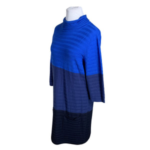 Unisex Marimekko - Kootud kleit, suurus 42 - Sinine (3)