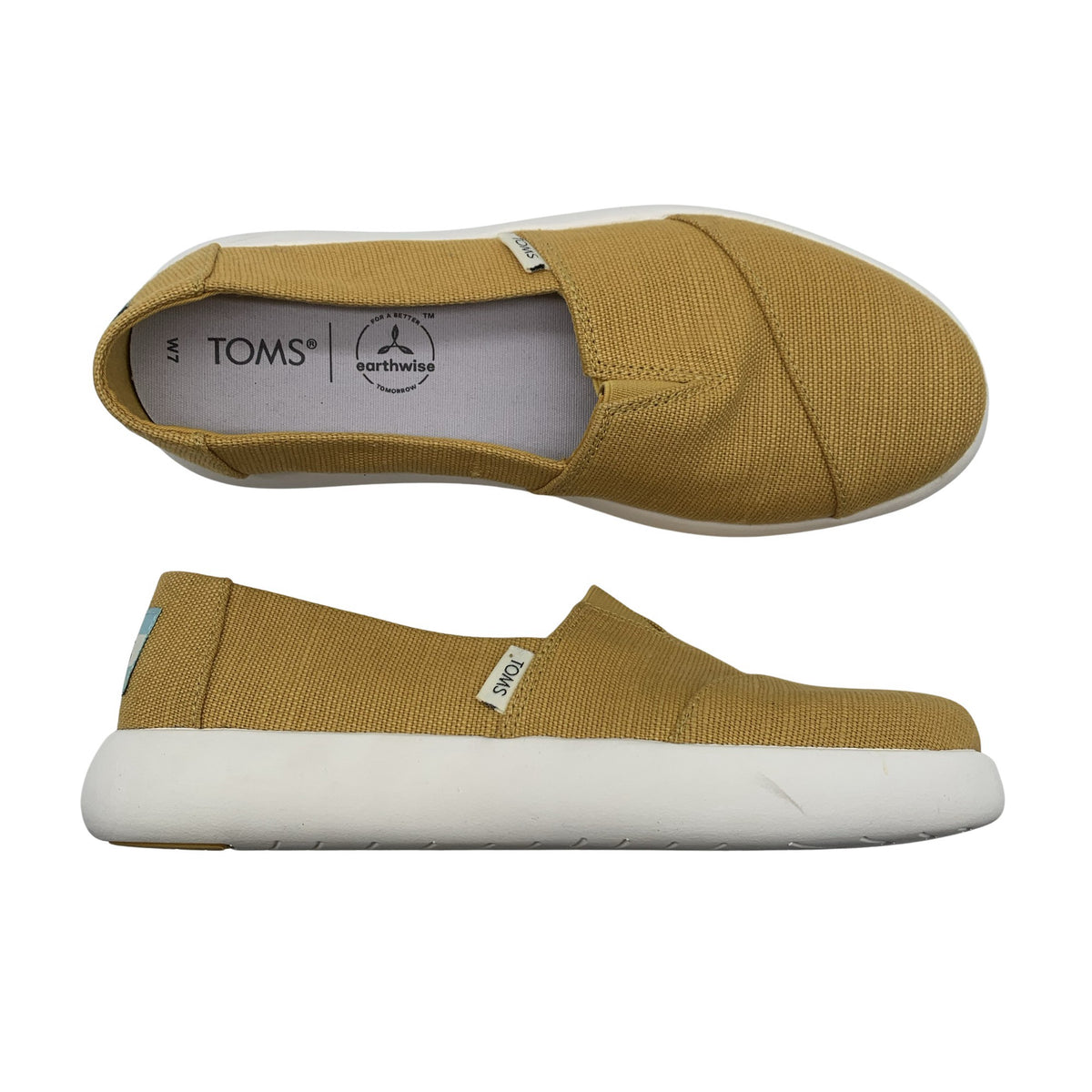 Unisex Toms - Mokassiinid, suurus 37 - Kollane (1)