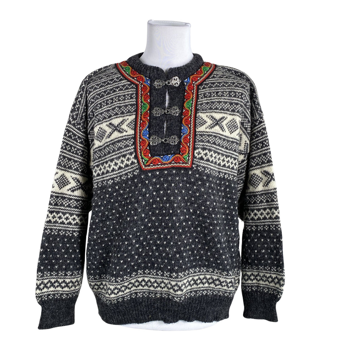 Unisex Norwool - Kampsun, suurus 36 - Hall (1)