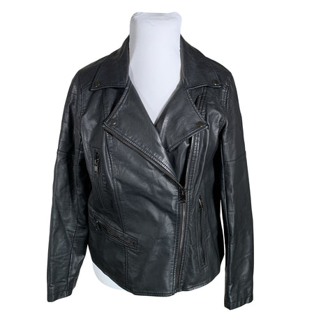 Unisex Zizzi - Nahktagi, suurus 44 - Must ()