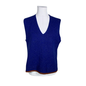 Unisex ME+EM - Kootud vest, suurus 40 - Sinine (1)
